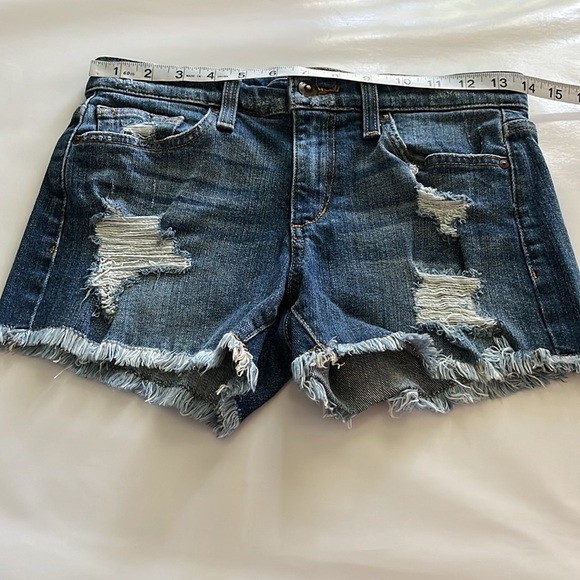 Joe’s Jeans Cut Off Shorts Mid Rise Size 25 - Picture 4 of 16